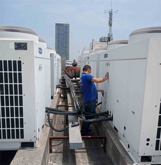 铁西中央空调制热和不制冷系统维修方法